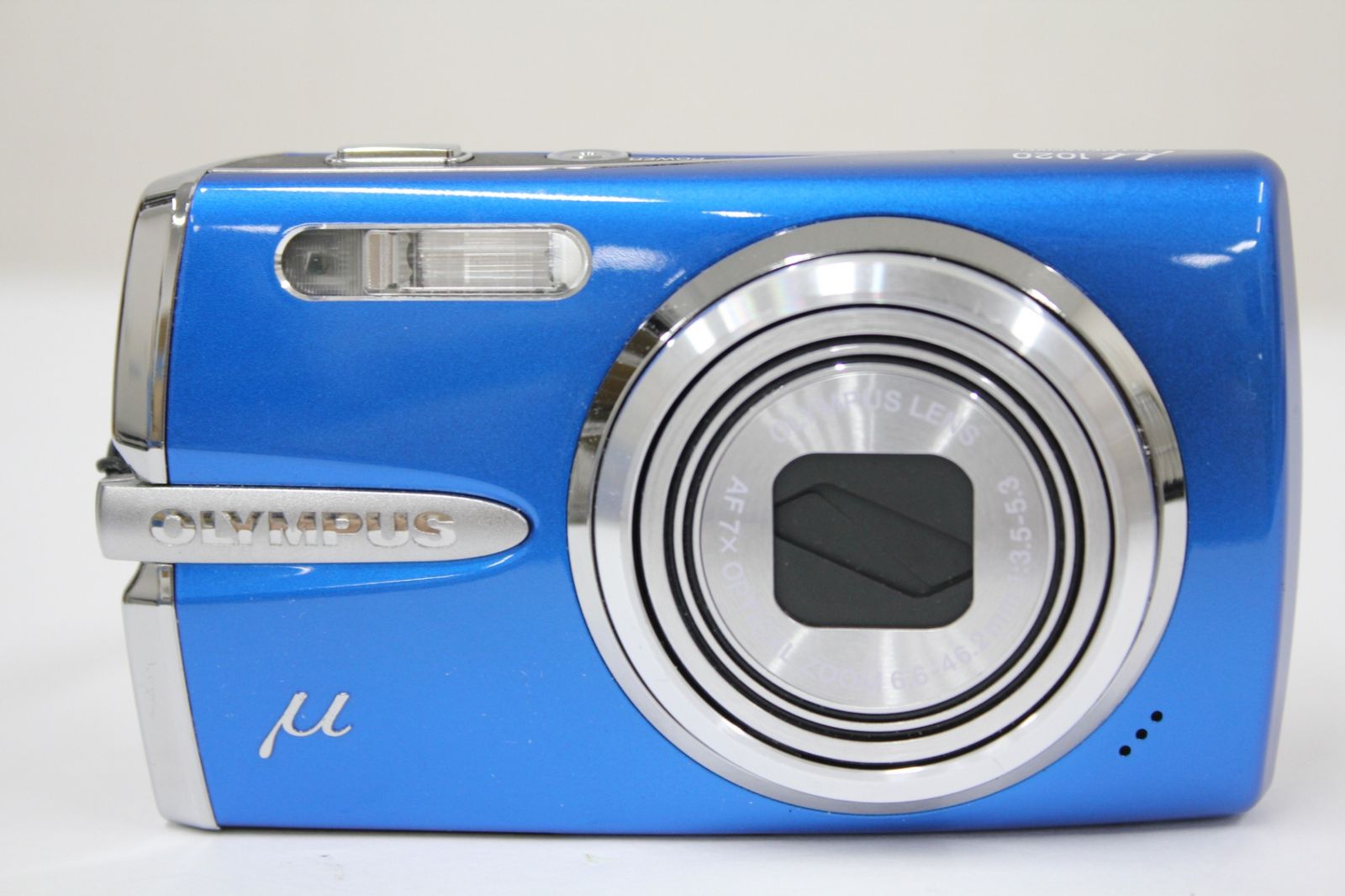 返品保証】 オリンパス Olympus μ mju 1020 ブルー 7x コンパクト