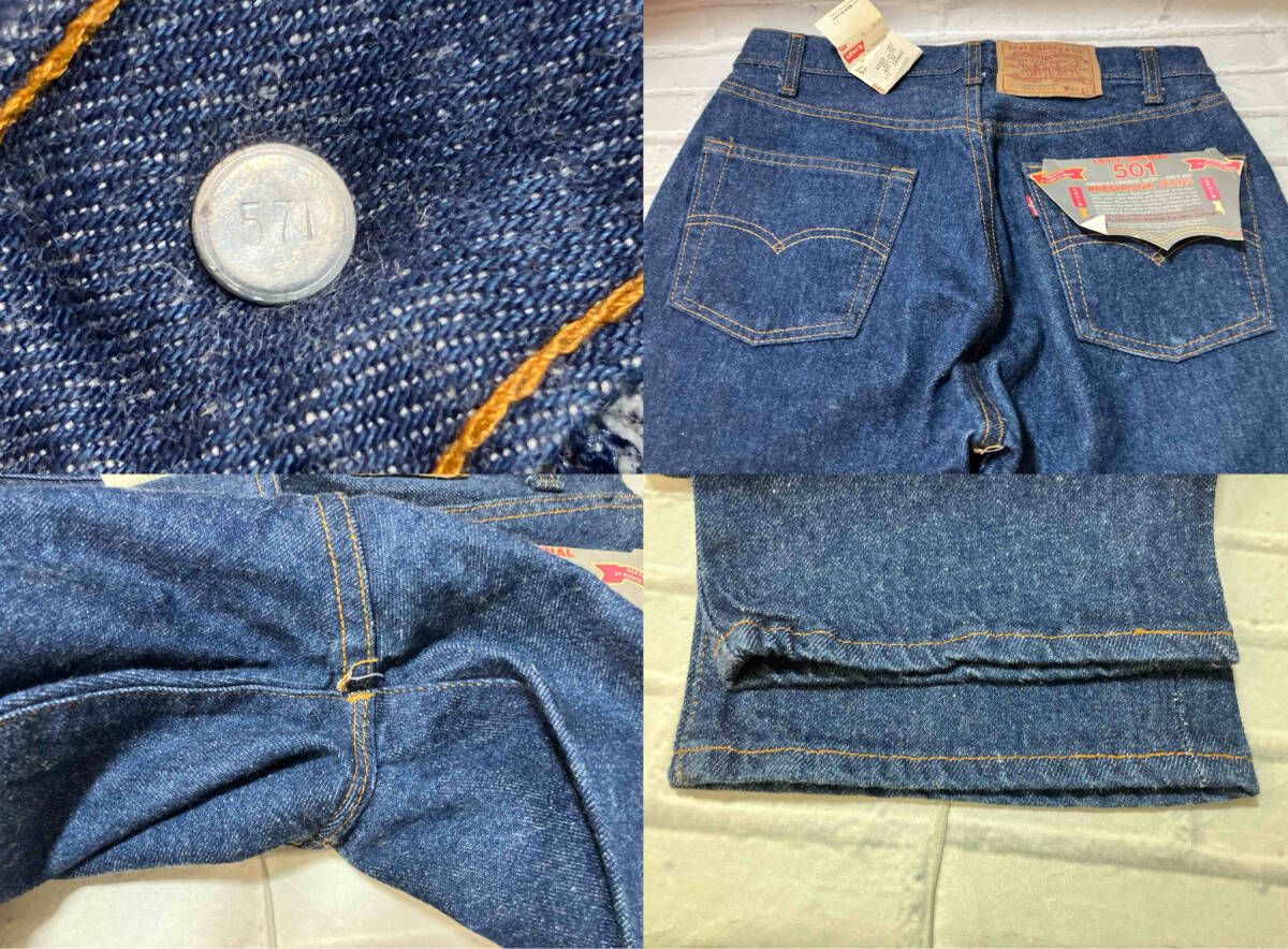セール!希少！Levi''s 501　 内股シングル！デットストック Levi''s リーバイス 501 内股シングル デットストック | vintagets