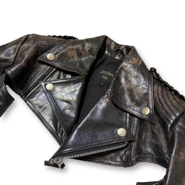 JEAN PAUL GAULTIER FEMME レザージャケット 40 JEAN PAUL GAULTIER FEMME レザージャケット 40 Jean Paul GAULTIER