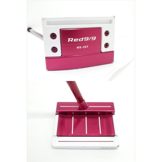 美品&使用少 Kasco Red9/9 WB-009 パター 34in Amazon.co.jp: キャスコ(Kasco) パター(ボックスタイプ) Red9/9 WB-009
