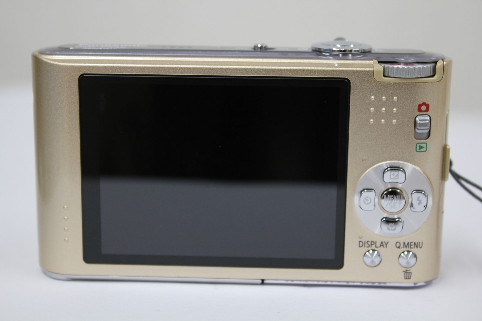 返品保証】 パナソニック Panasonic LUMIX DMC-FX66 ゴールド 25mm