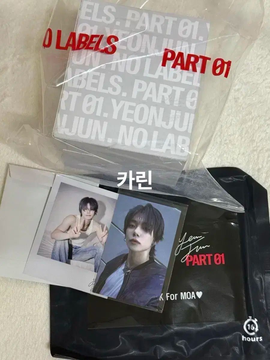 TXT ヨンジュン チェキ TXT YEONJUN ヨンジュン GDA 直筆サイン入り