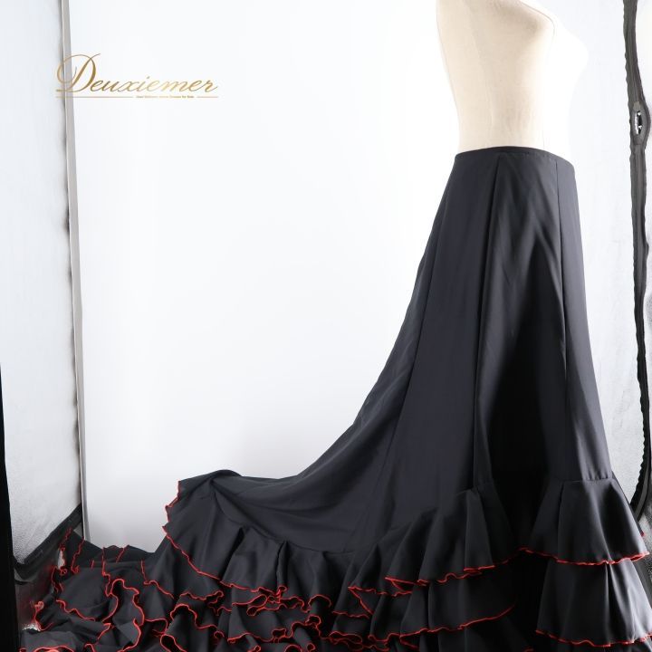 フラメンコ衣装　バタデコーラ バタデコーラ フラメンコ 衣装(la Palmaさん製作品)