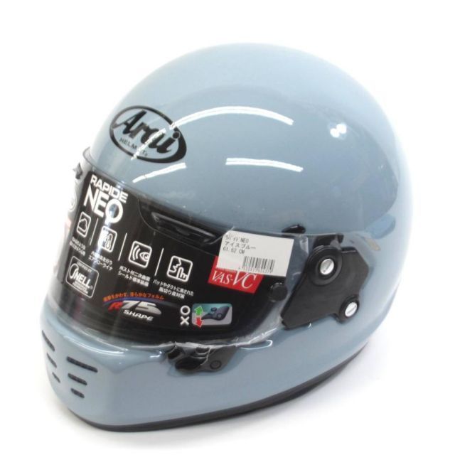 ARAI アライ RAPIDE NEO アイスブルー サイズ：XL (61-62cm) フル