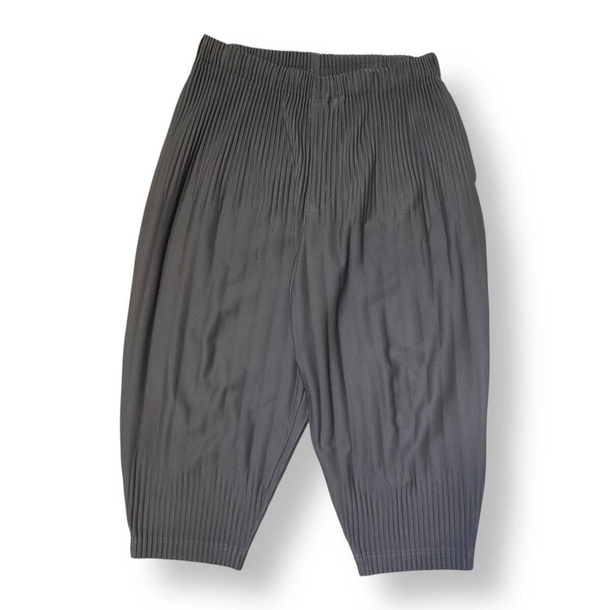 ISSEY MIYAKE HOMME PLISSE FADED PLEATS LONP PANS size3 消し
