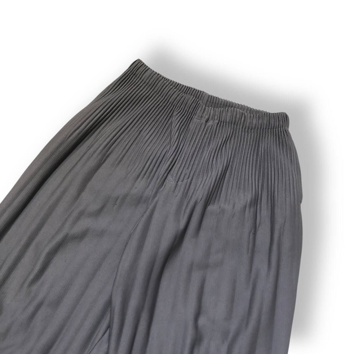 ISSEY MIYAKE HOMME PLISSE FADED PLEATS LONP PANS size3 消し