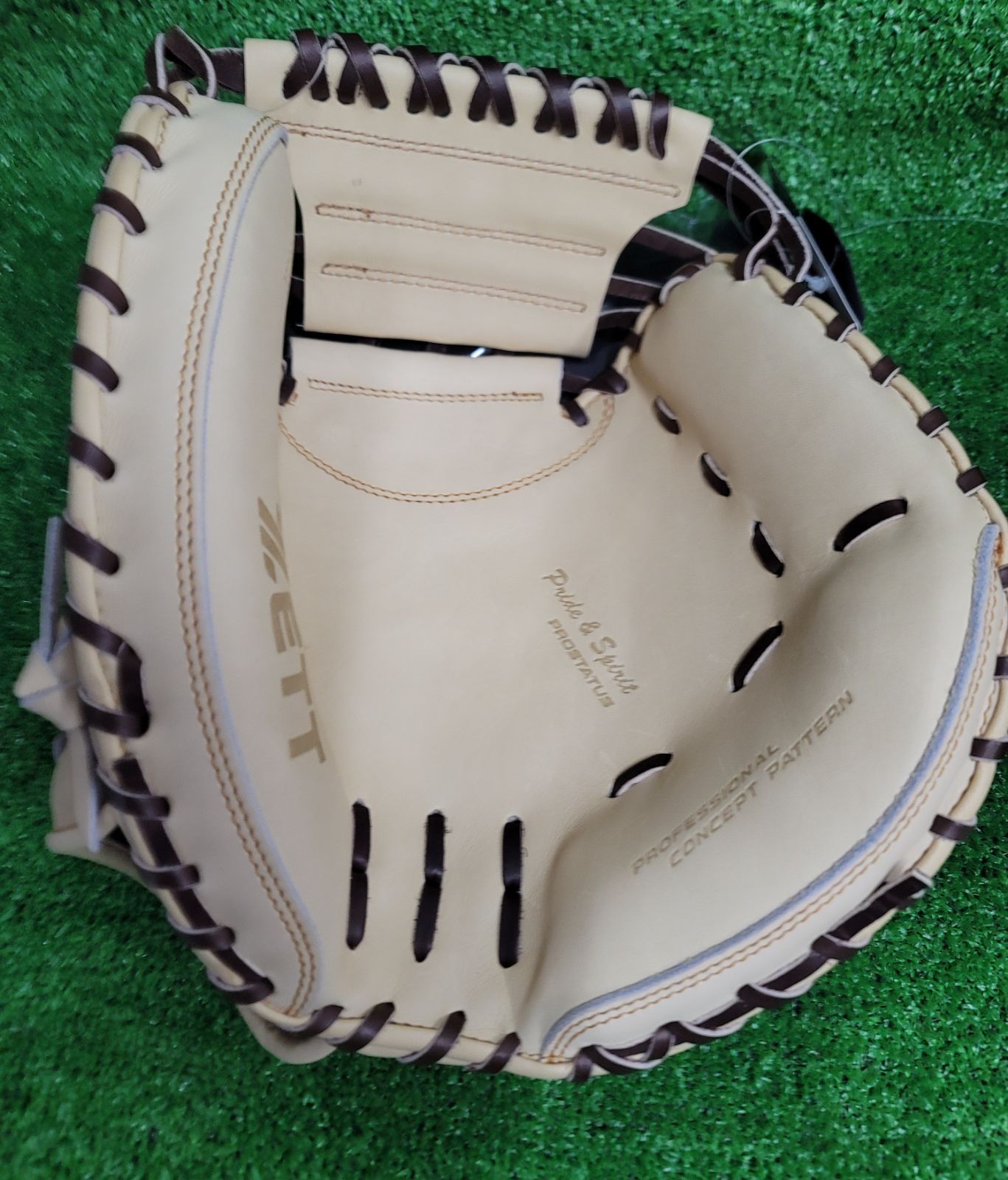 ZETTプロステ軟式キャッチャーミット