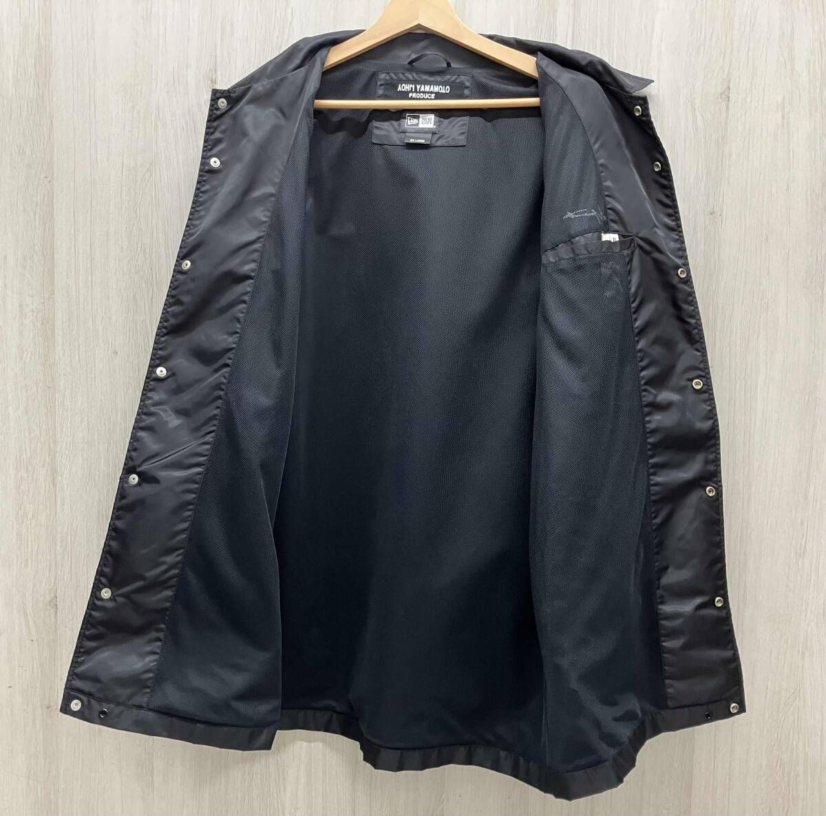 YOHJI YAMAMOTO ×NEW ERAヨウジヤマモト ニューエラ コーチジャケット