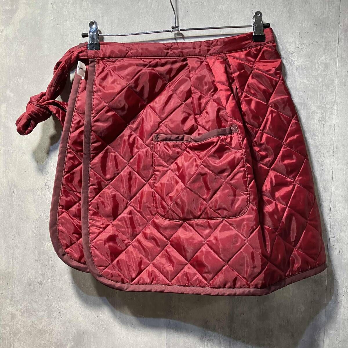 新品未使用　コムデギャルソンガール　ラベンハム　エプロン　キルティング 24AW COMME des GARCONS GIRL X LAVE NHAM キルティングエプロン