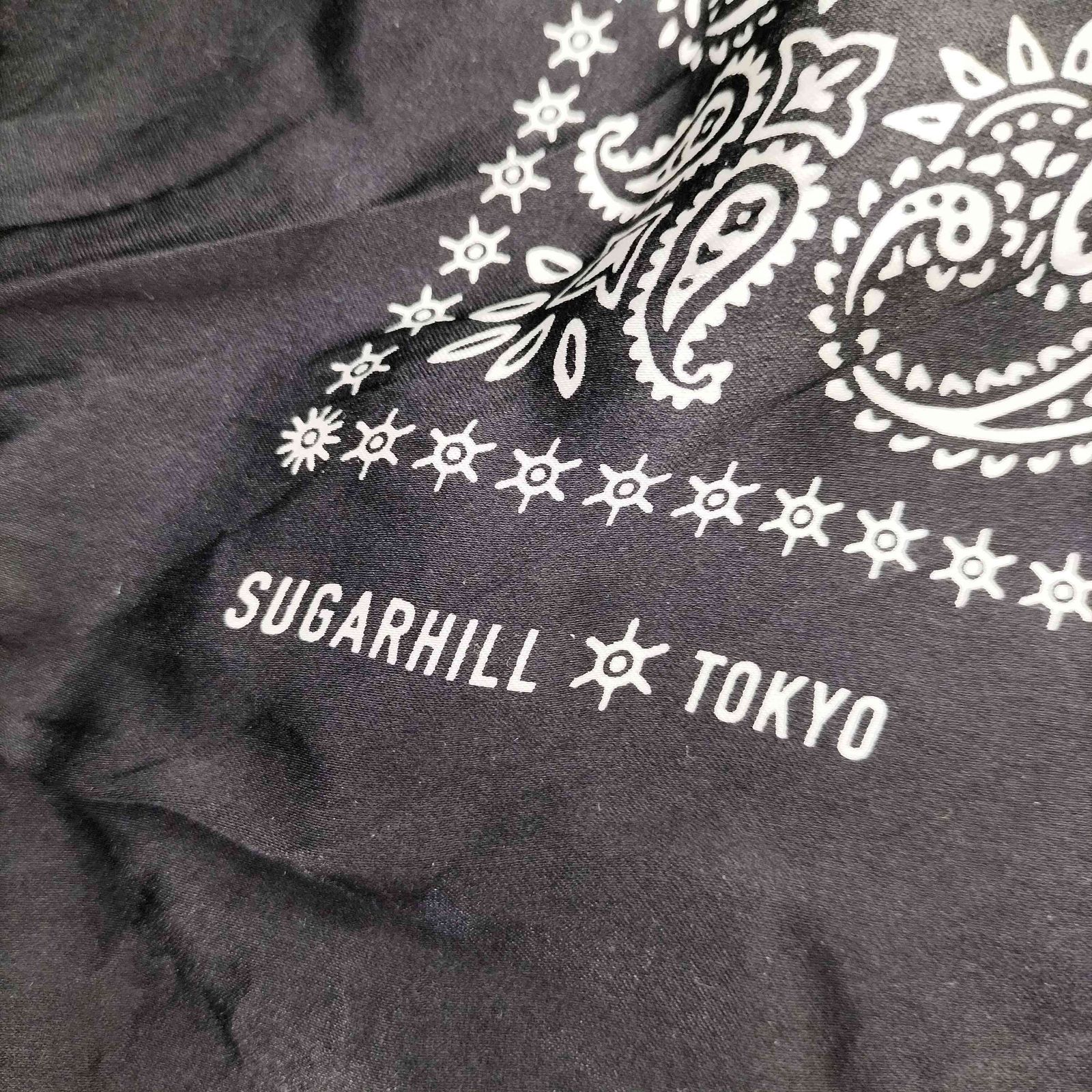 シュガーヒル SUGARHILL 21AW BENDED SCARF ベンド シルク スカーフ
