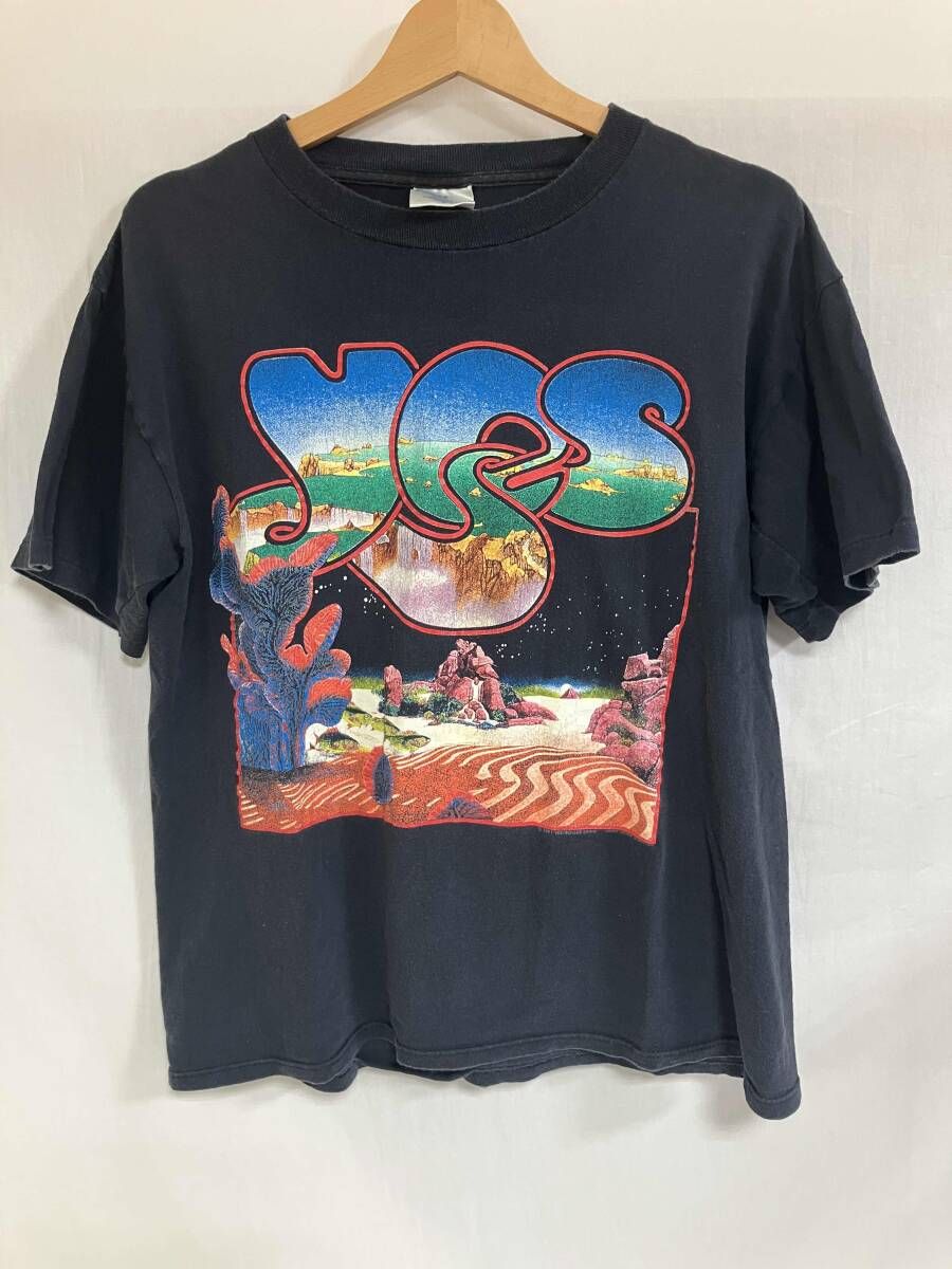 YES 半袖Tシャツ サイズL 90s tales from Orphic oceans TOUR BROCKUM