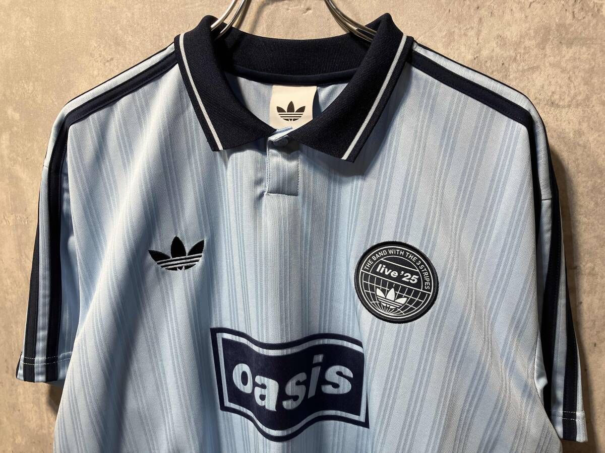 adidas X oasis ツアージャカードジャージ SIZE L アディダス×オアシス