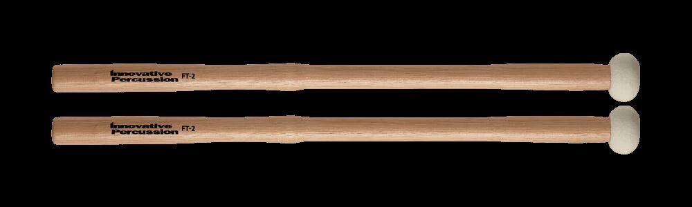 Innovative Percussion イノベイティブ・パーカッション マーチング テナードラム マレット/スティック フィールドモデル ヒッコリー FT2 FT-2