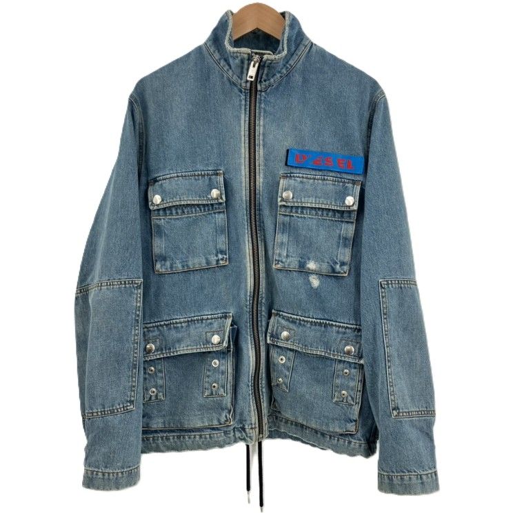 ♪DIESEL ディーゼル デニムジャケット Gジャン ダメージ加工