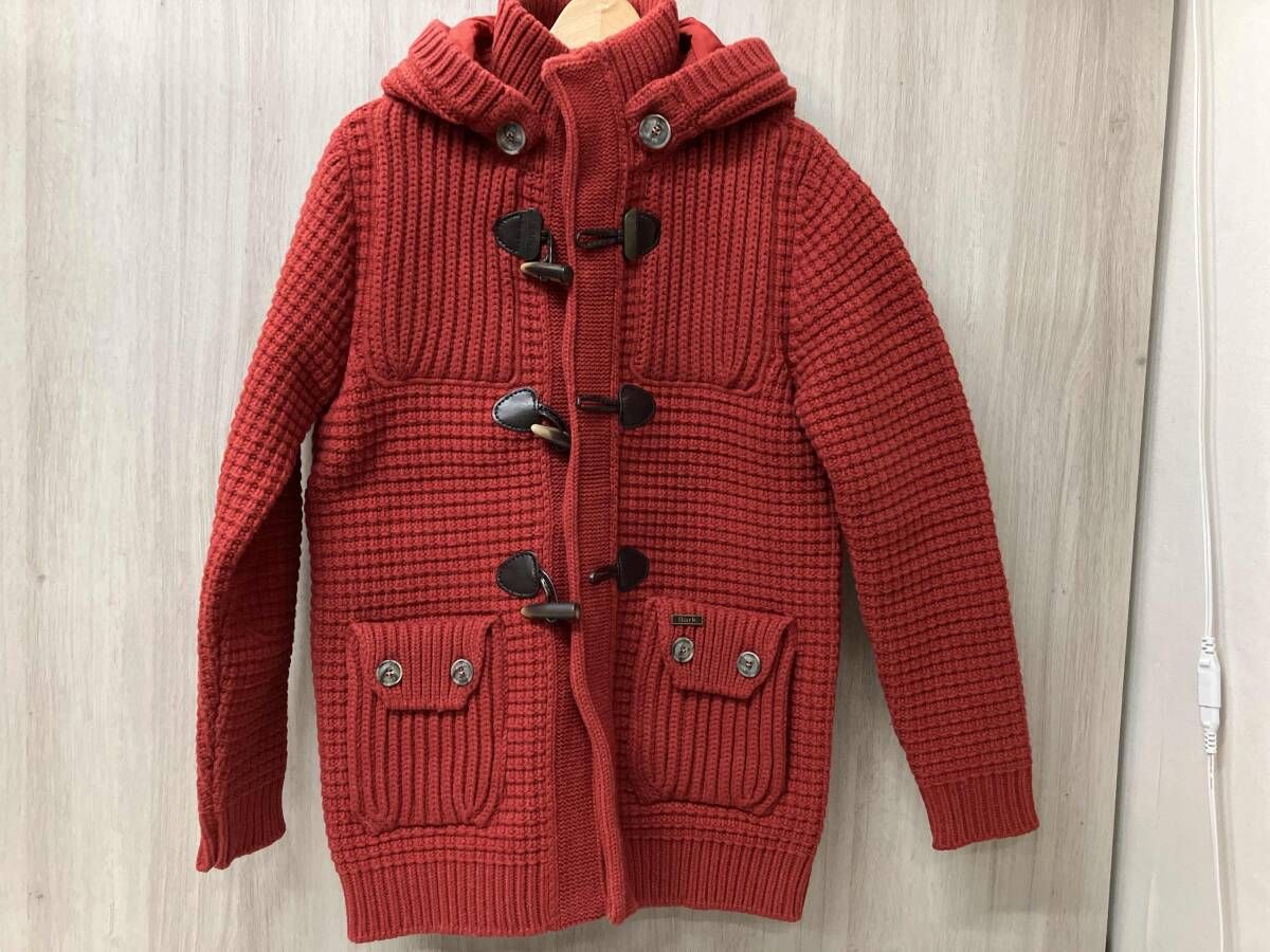 BARK その他アウター ニットダッフルコート S レッド - メルカリ