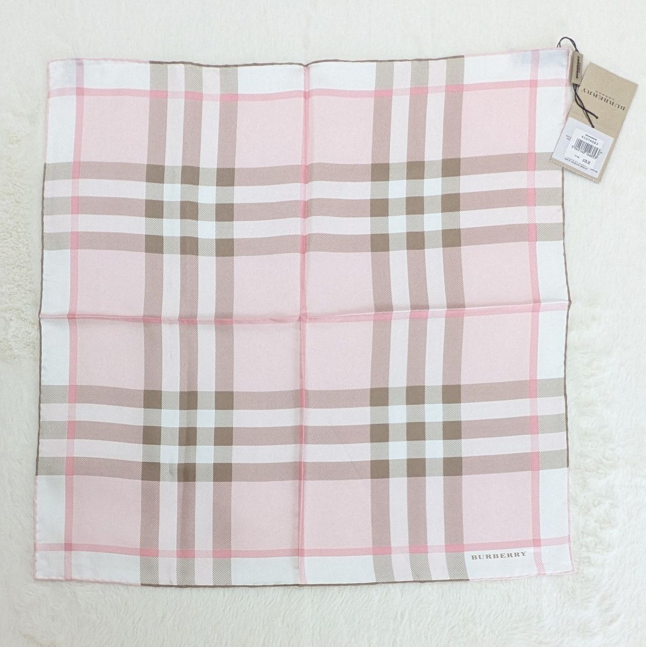 【BURBERRY】ライトウェイト チェック ウールシルク スカーフ チェック ウールシルク スカーフ (アーカイブベージュ) | Burberry