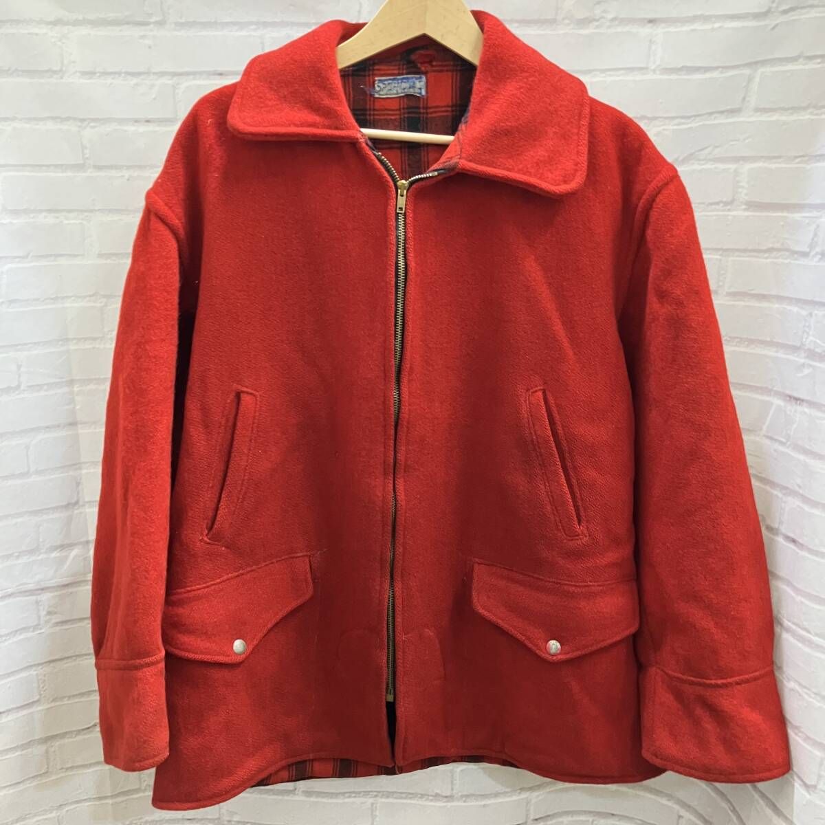 sportcraft / スポーツクラフト / 棒TALON / ウールブルゾン