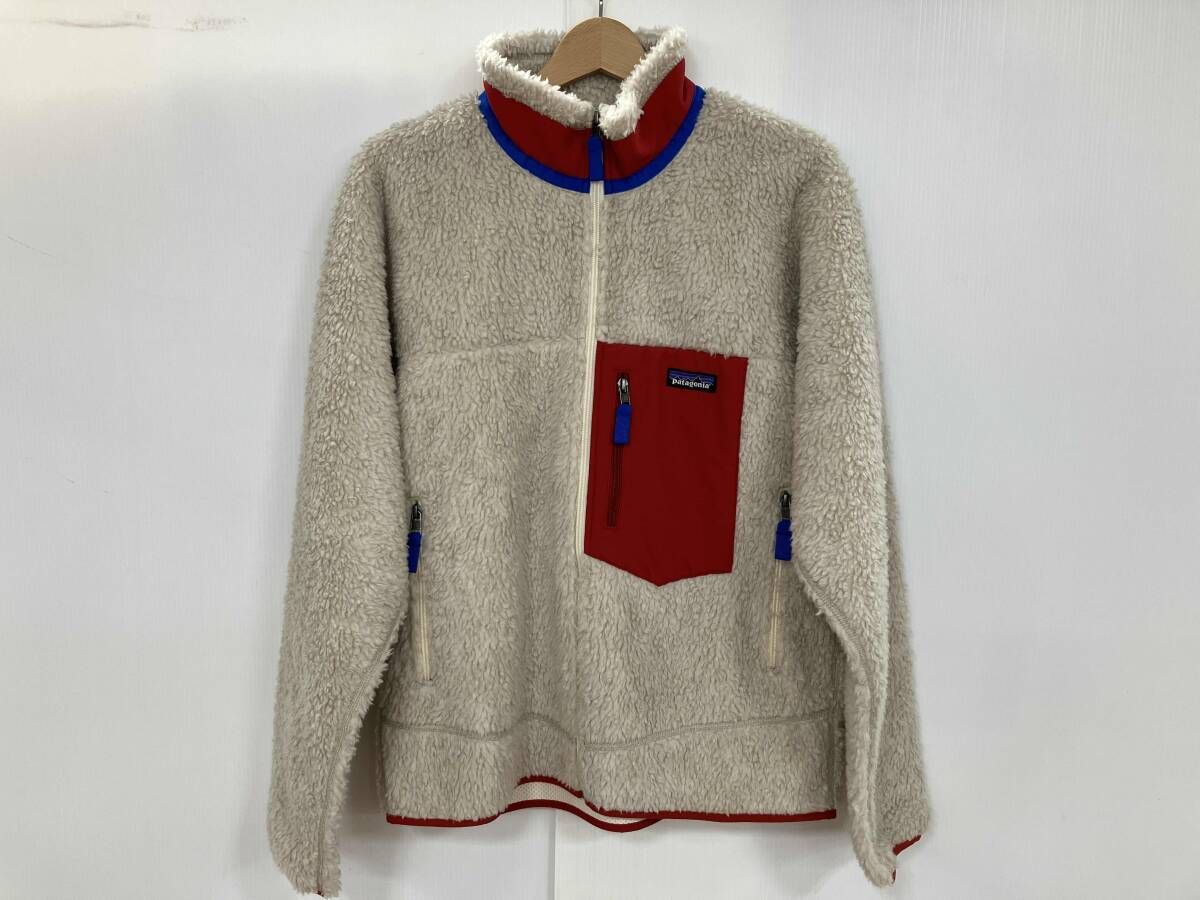 なつページ patagonia フリース ホワイト Patagonia 23056／CLASIC