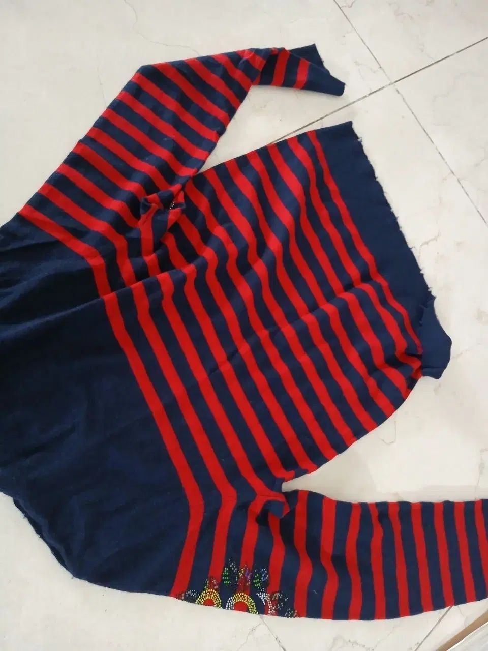 ZADIG&VOLTAIRE ザディグ・エ・ヴォルテール スカル装飾 カシミア100