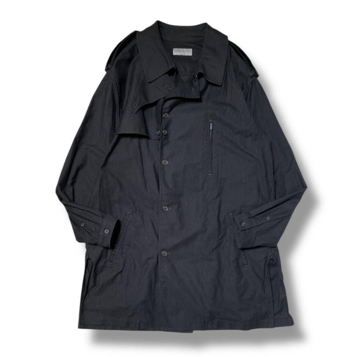yohjiyamamoto pour homme トレンチコート STAFF STYLING｜THE SHOP YOHJI YAMAMOTO