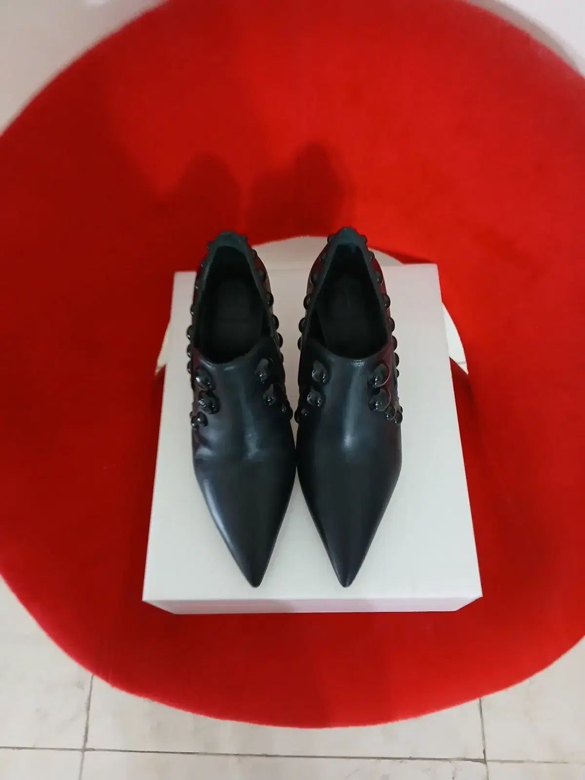 トリーバーチ 装飾ビューティ型 パンプス 235