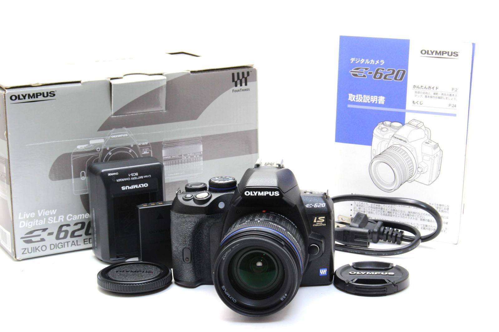 OLYMPUS オリンパス E-620 ZUIKO DIGITAL ED 14-42mm F3.5-5.6 レンズ