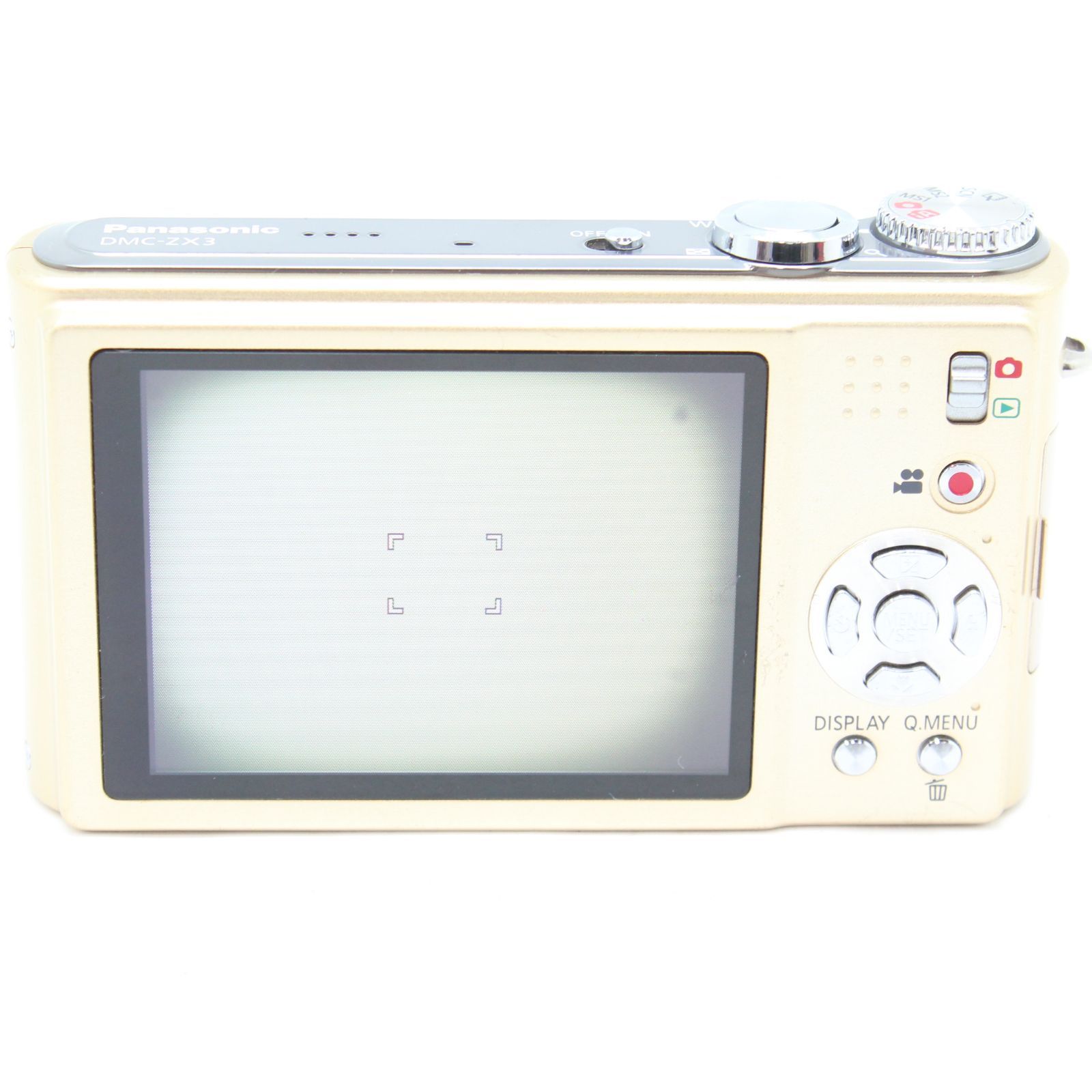 訳あり】 Panasonic LUMIX DMC-ZX3 ゴールド - メルカリ