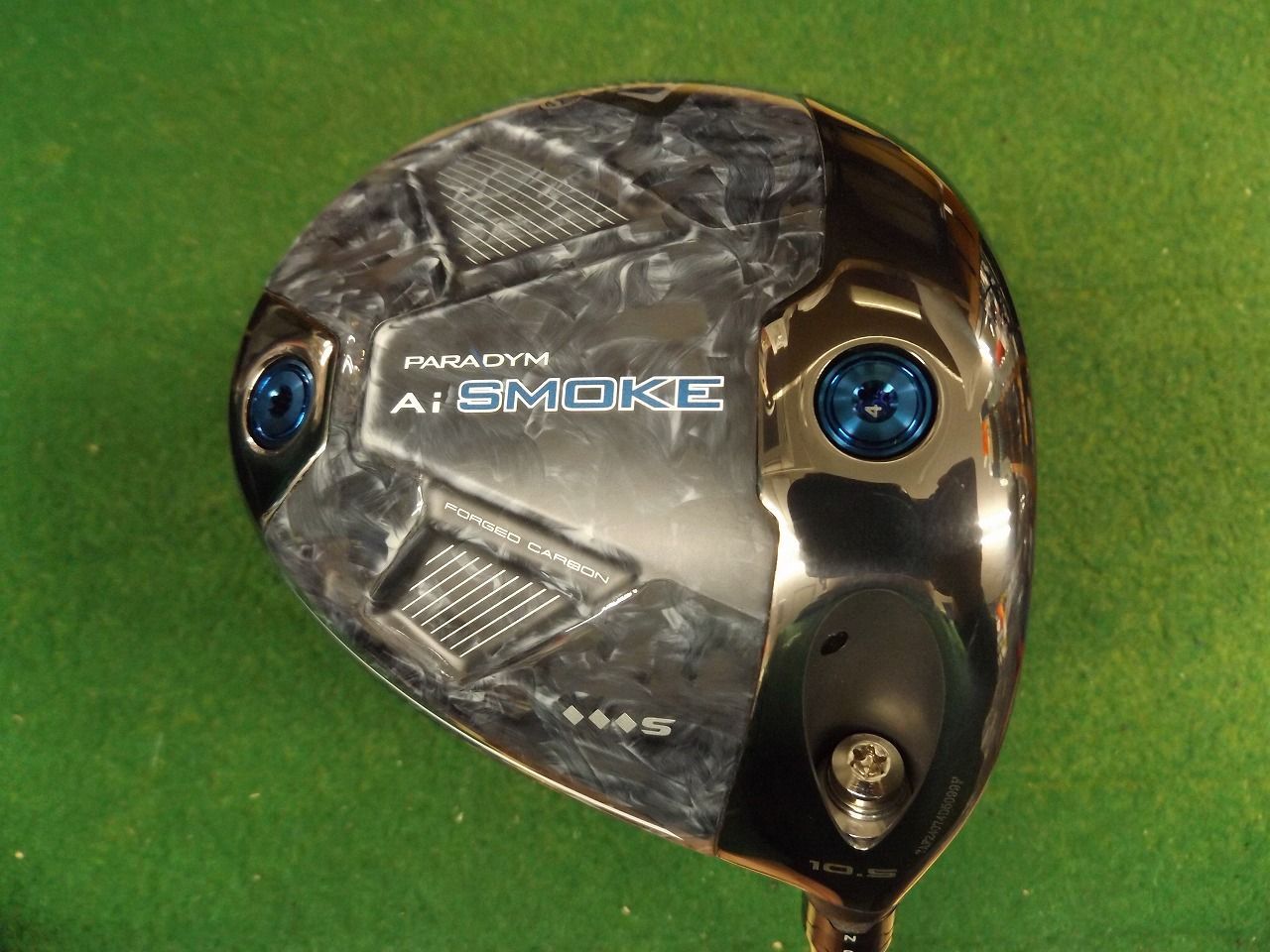 1216 PARADYM Ai SMOKE Triple Diamond S 10.5° 純正カーボン S カバー