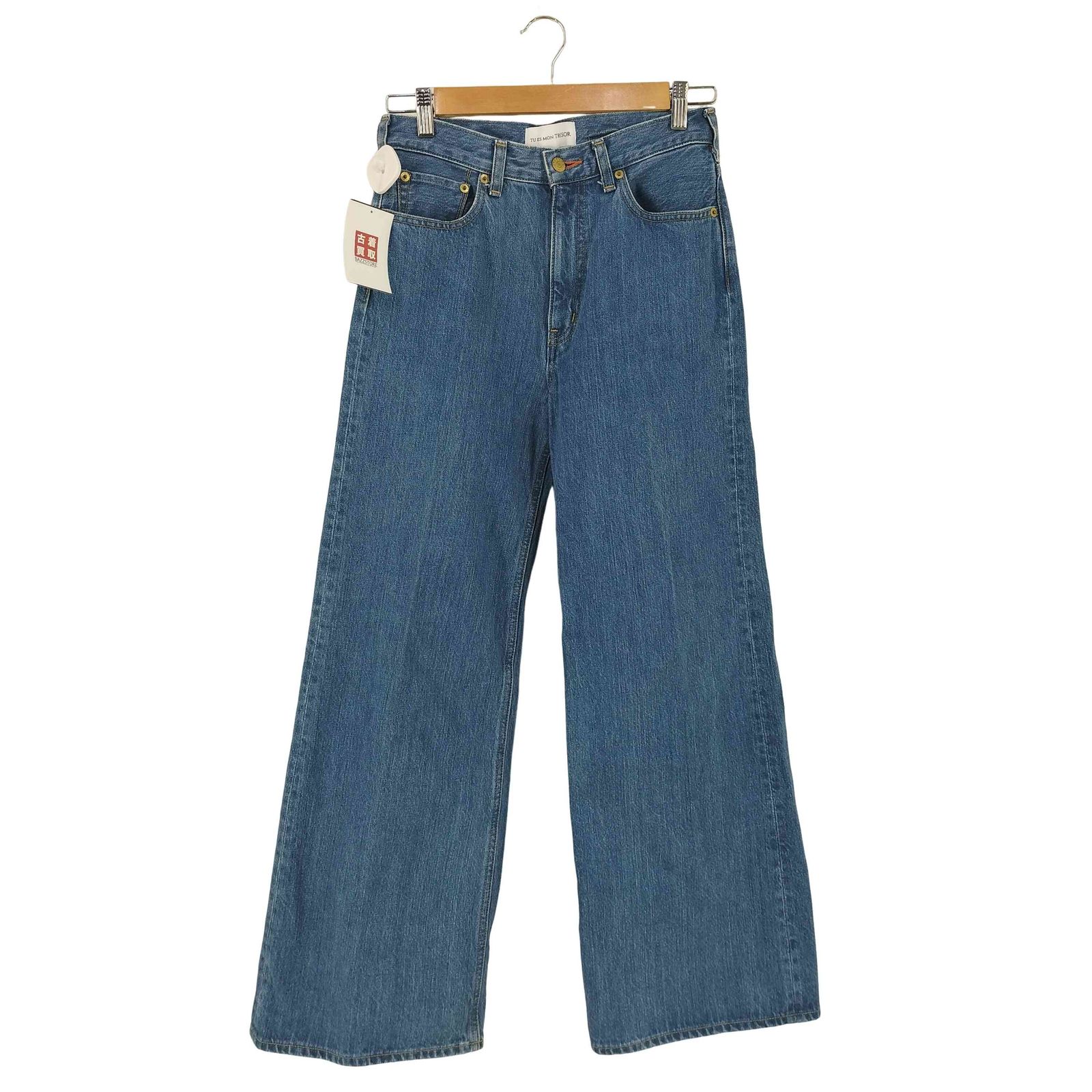 USED古着(ユーズドフルギ) {{TU ES MON TRESOR}} デニムパンツ レディース  27【中古】【ブランド古着バズストア】 ユーズドフルギ USED古着 {{TU ES MON TRESOR}} デニムパンツ