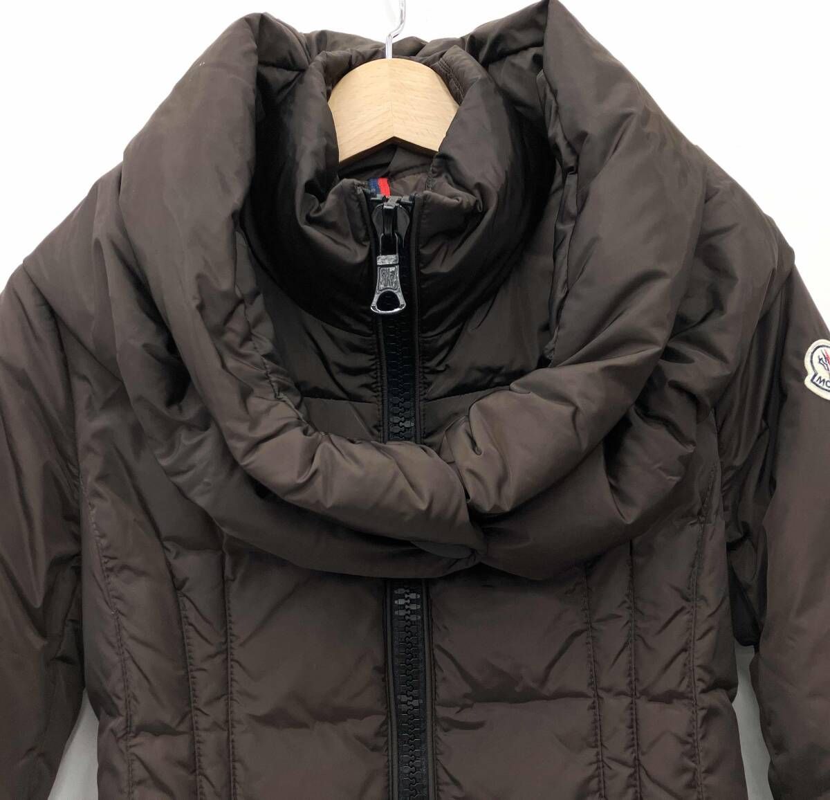 MONCLER モンクレール CYROSELLE 154155 ダウンコート ブラウン サイズ