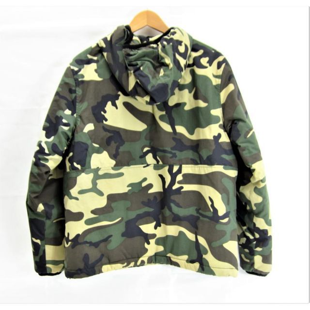 ゆ*可様 Stussy 迷彩柄 ジップアップパーカー　old stussy STUSSY ステューシー 迷彩柄 ナイロン中綿 フロントジップ パーカー