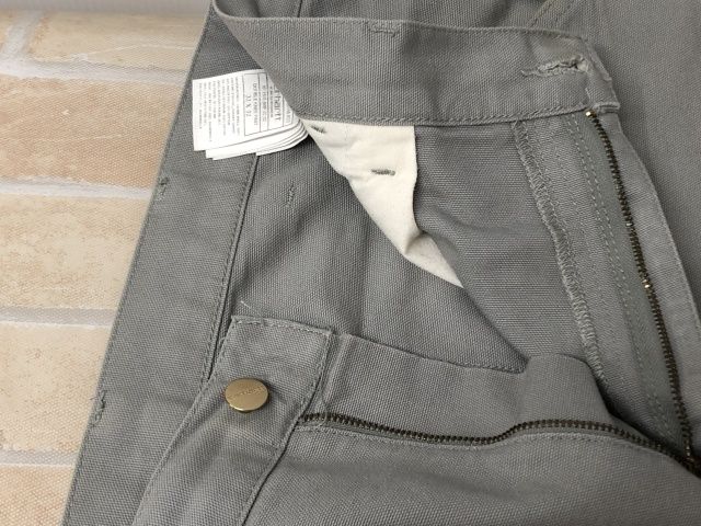 【】 Carhartt WIP ワークインプログレス DOUBLE KNEE PANT ダブルニー グレー 32×32 111441612
