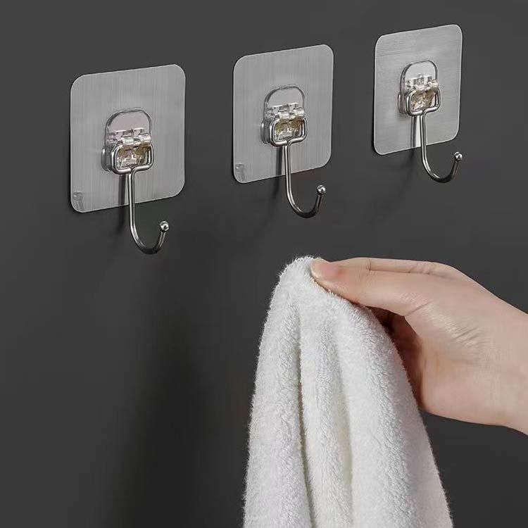 新品⭐️壁掛け フック 粘着 強力 壁穴あけないフック 防湿錆びない 10枚 Amazon | 壁掛けフック 12枚セット 耐荷重20KG 粘着 強力 壁穴あけない