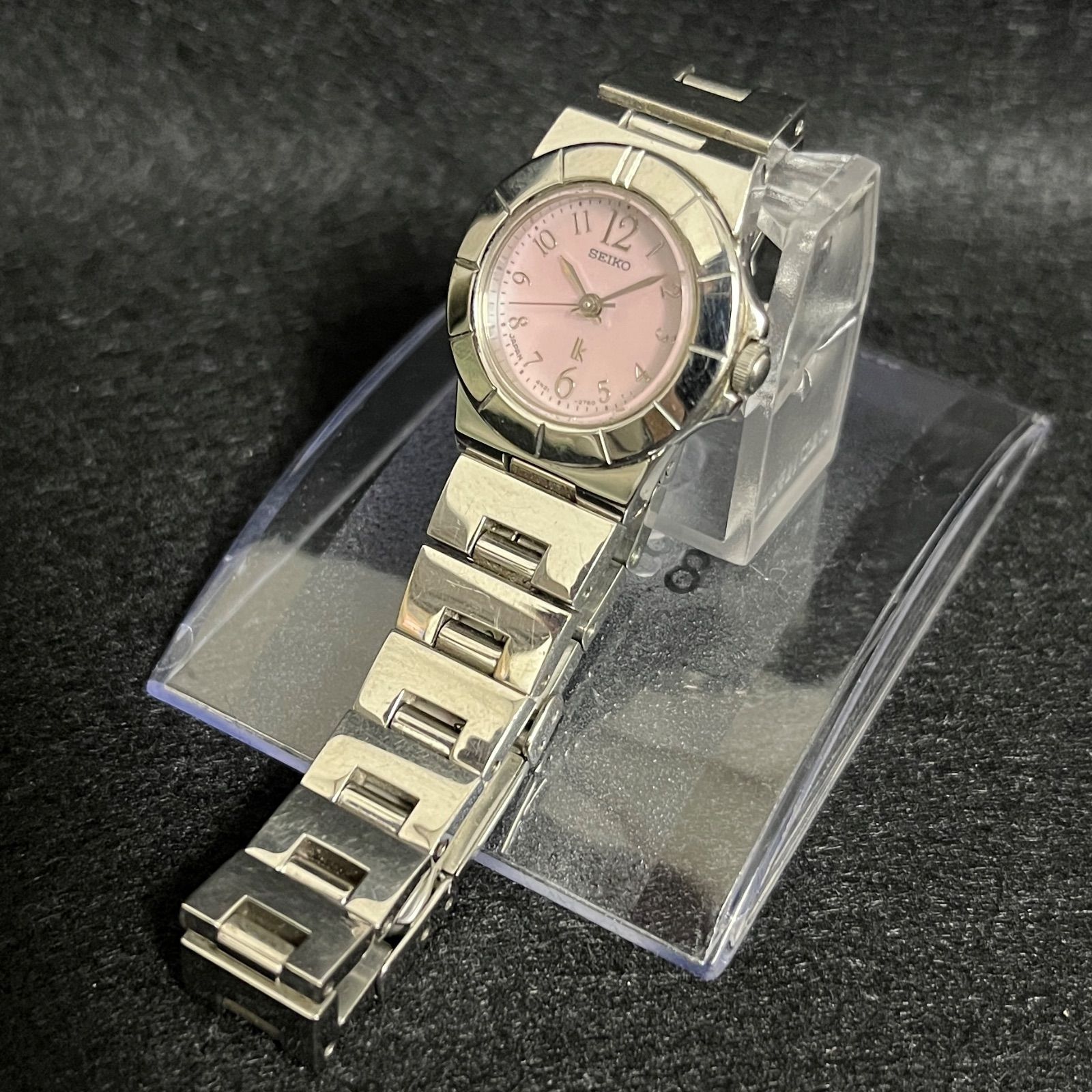 SEIKO LUKIAルキアレディースクオーツ腕時計4N21-1130ピンク ◇204792 