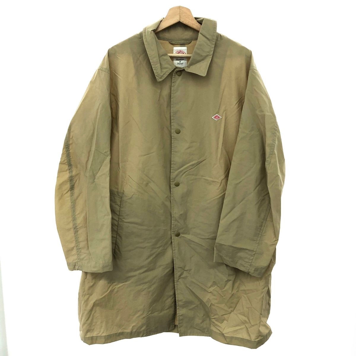 Danton ダントン ステンカラーコート サイズ:40 21S-WS-001 ベージュ 