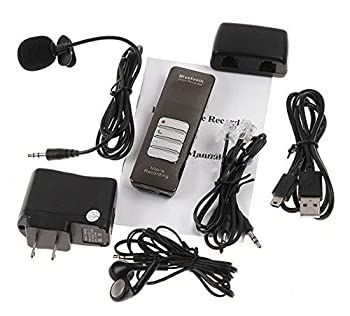 【】スマホ通話録音対応ボイスレコーダー Bluetoothハンズフリー通話録音 内臓4GBメモリー 4モード長時間録音 固定録音 VR188