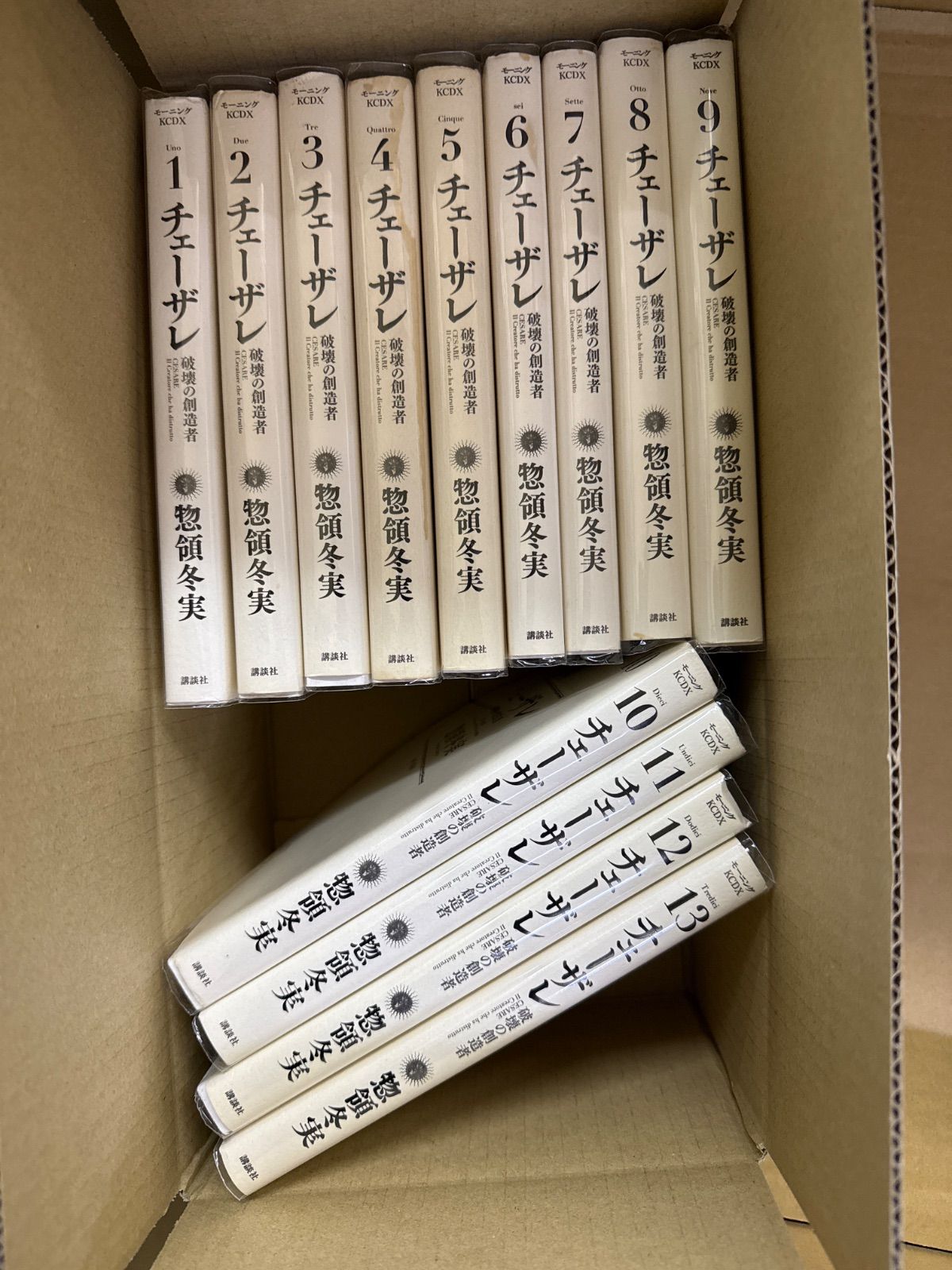 チェーザレ 破壊の創造者 1巻〜13巻 完結 全巻 セット 惣領冬実 G98
