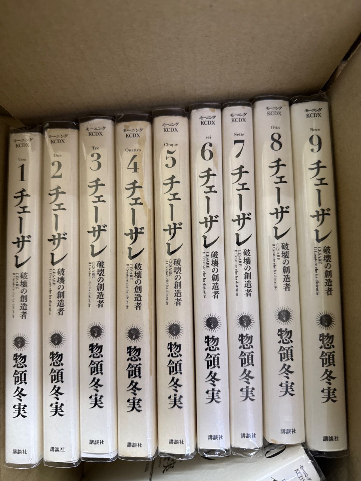 チェーザレ 破壊の創造者 1巻〜13巻 完結 全巻 セット 惣領冬実 G98
