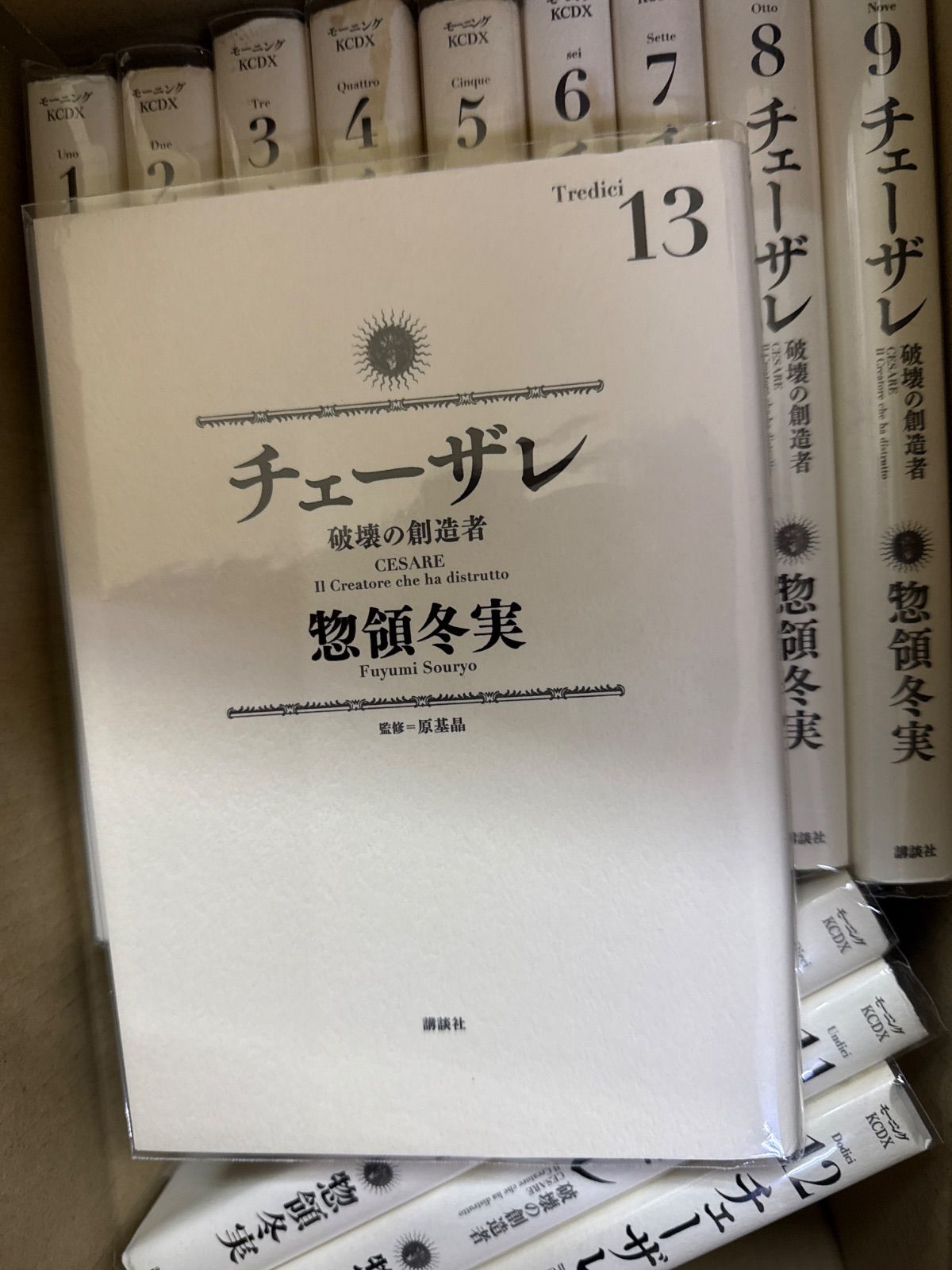 チェーザレ 破壊の創造者 1巻〜13巻 完結 全巻 セット 惣領冬実 G98