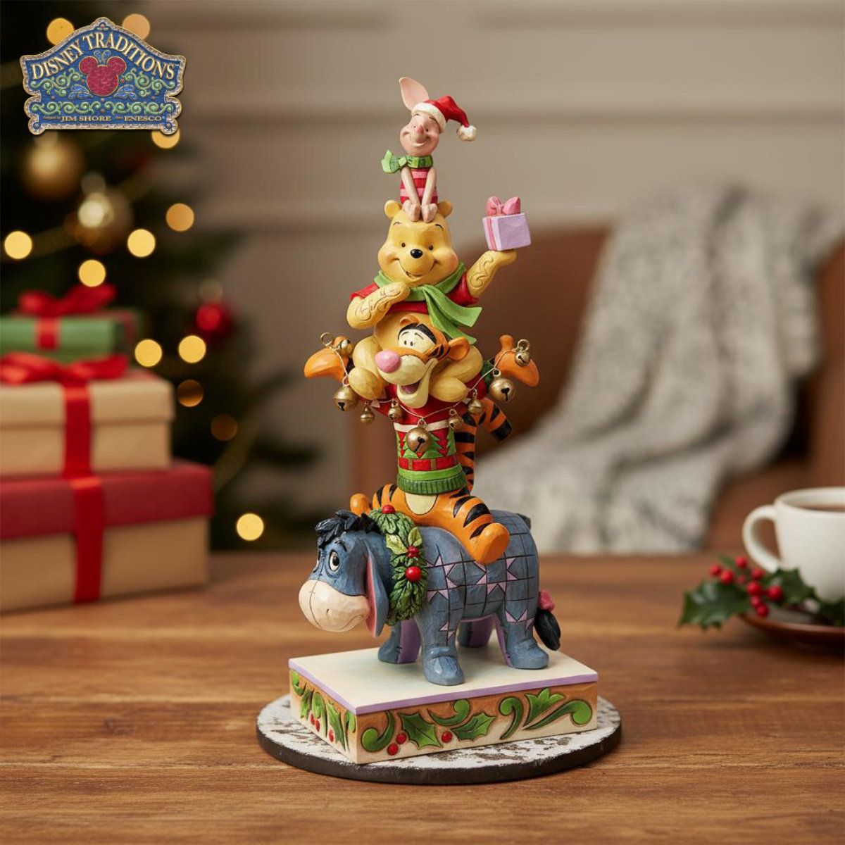 プー&フレンズ スタッキング 24.7cm くまのプーさん クリスマス