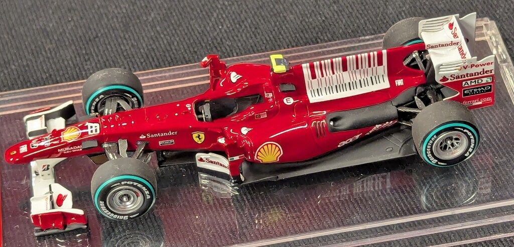 TAMEO 1/43 FERRARI F10 2010 F1 GULF AIR BAHRAIN GP Winner F.Alonso