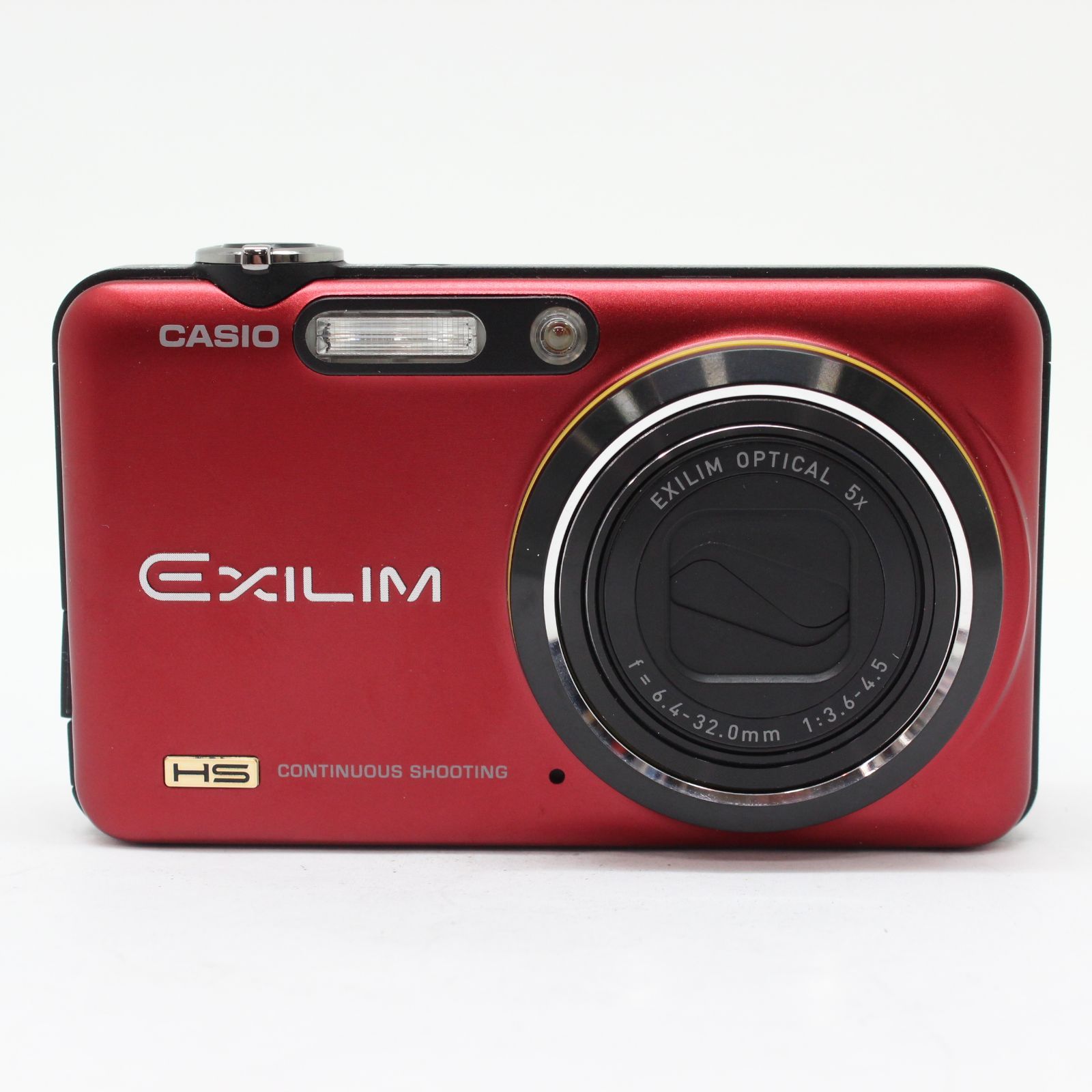 【極美品】CASIO EXILIM EX-FC160S レッド　動作OK Amazon | CASIO ゴルフ用デジタルカメラ HIGH SPEED EXILIM レッド EX