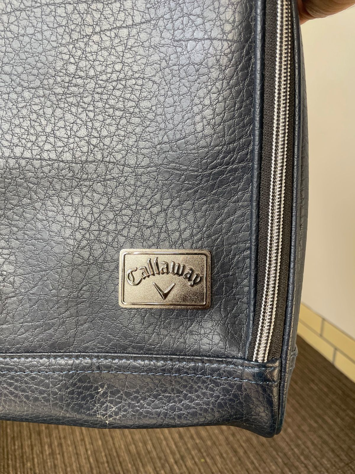 希少　美品　Callaway キャロウェイ　ボストンバッグ　シューズケース付き 未使用級❗️ Callaway キャロウェイ ツアーボストンバッグ&シューズ