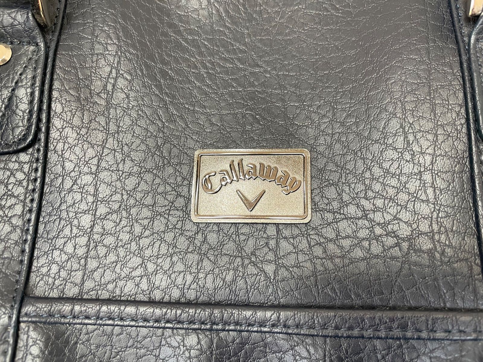 希少　美品　Callaway キャロウェイ　ボストンバッグ　シューズケース付き 未使用級❗️ Callaway キャロウェイ ツアーボストンバッグ&シューズ
