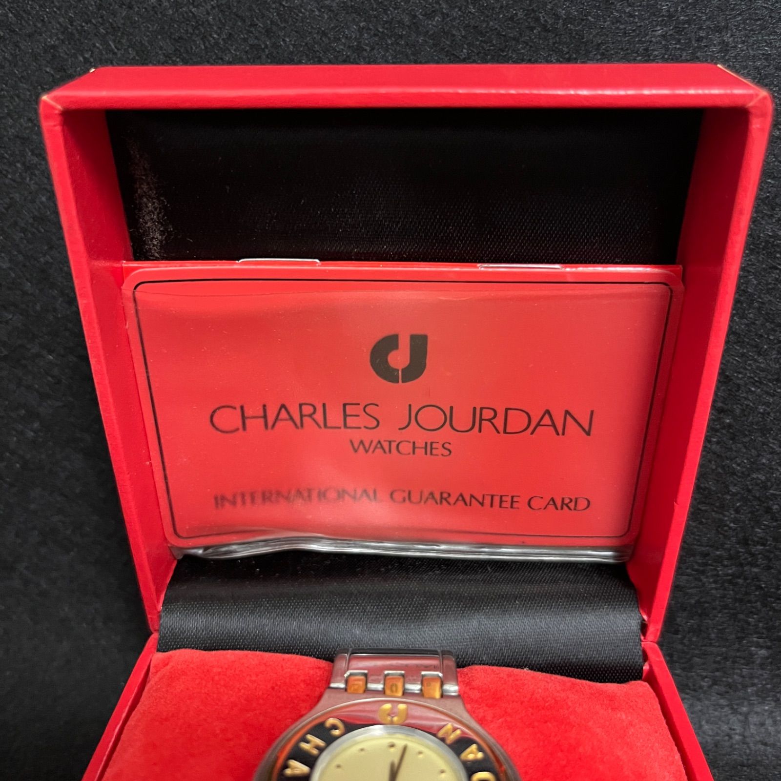 稼働品】 CHARLES JOURDAN シャルルジョルダン レディース 腕時計電池 