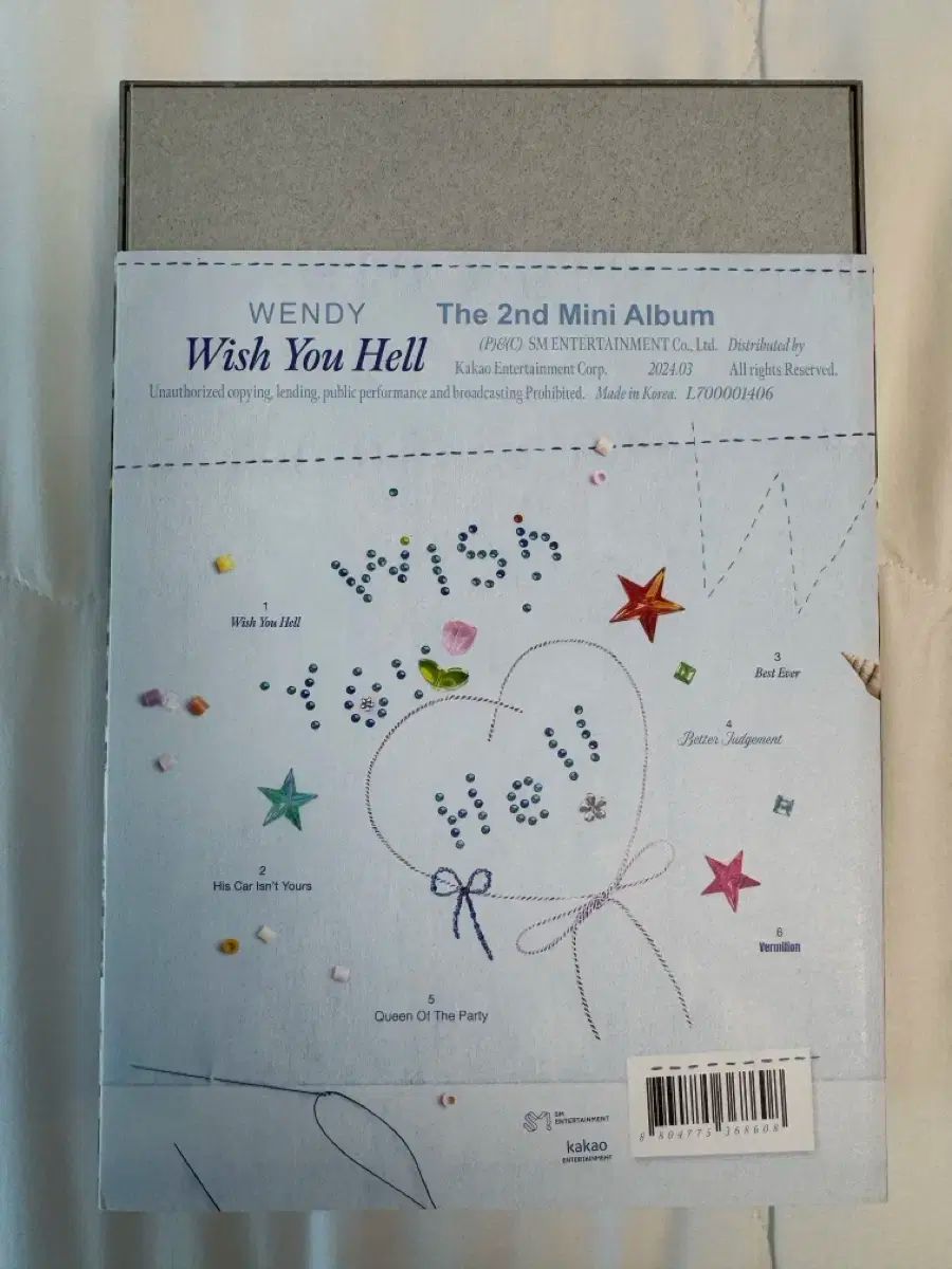 開封のみ Red Velvet(レッドベルベット・レドベル) ウェンディ Wish