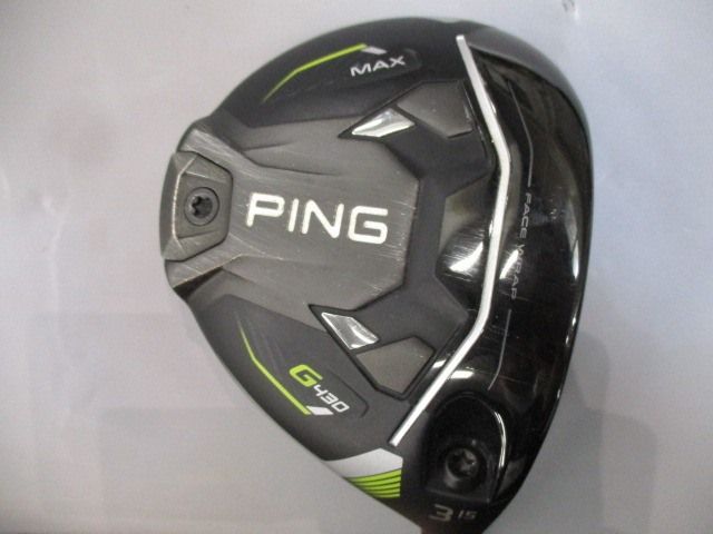 フェアウェイウッド ピン G430 MAX/PING TOUR 2.0 BLACK 65(JP)/S/15