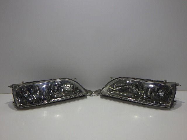 クレスタ ヘッドライト左右 ハロゲン GX JZX 100/105 22-258 70 コーティング 251121044