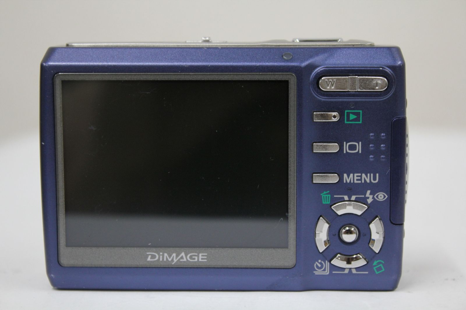 美品】Dimage X60 CCD マリンブルー コニカミノルタ コンデジ 2.5型