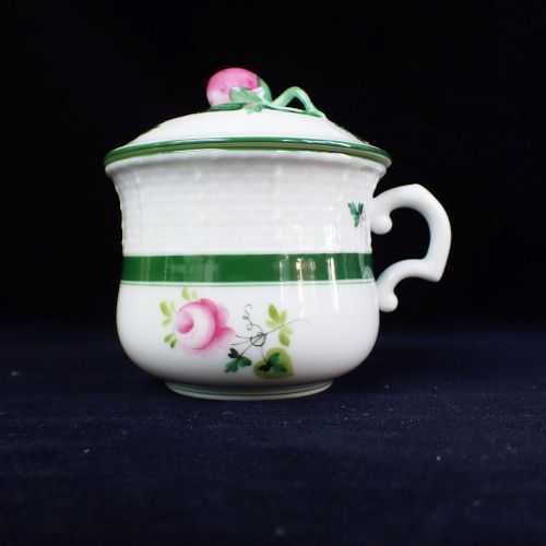 ヘレンド HEREND ウィーンの薔薇 蓋付き クリームカップ